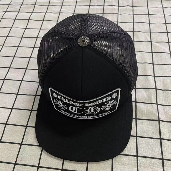 ⚡️Chrome Hearts CH Hollywood Trucker Hat⚡️ - Picture 2 of 5